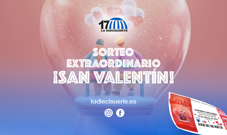 Sorteo extraordinario de San Valentín