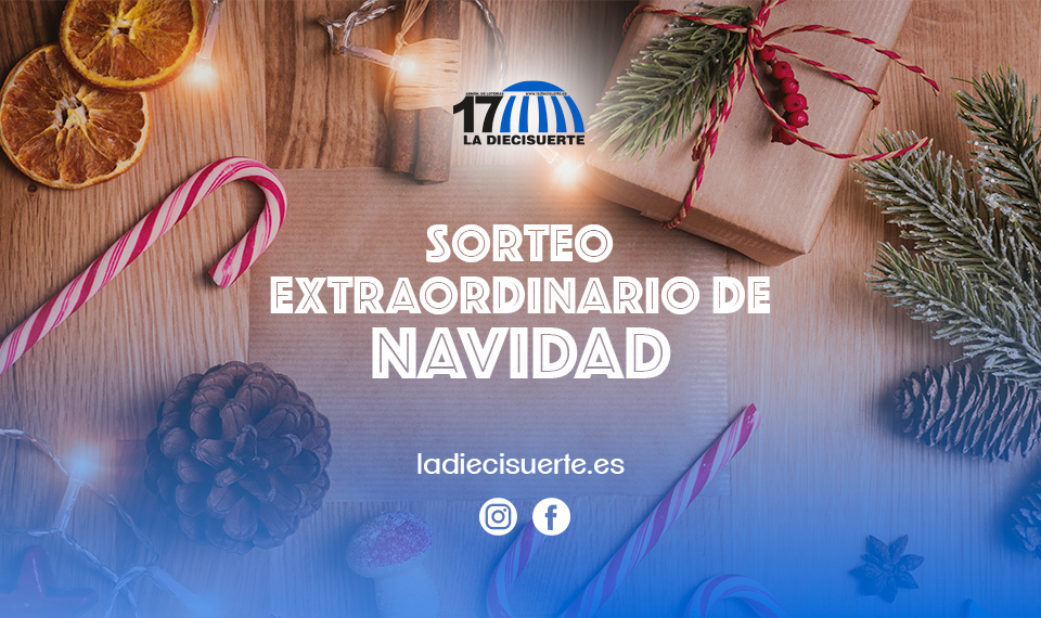 Sorteo extraordinario de Navidad 2021