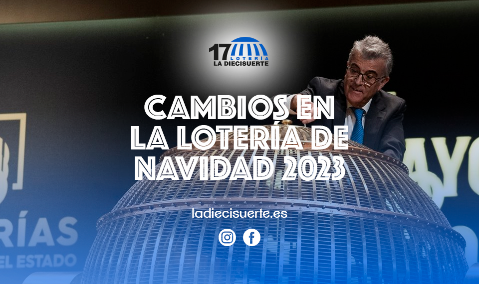 Cambios en la Lotería de Navidad 2023